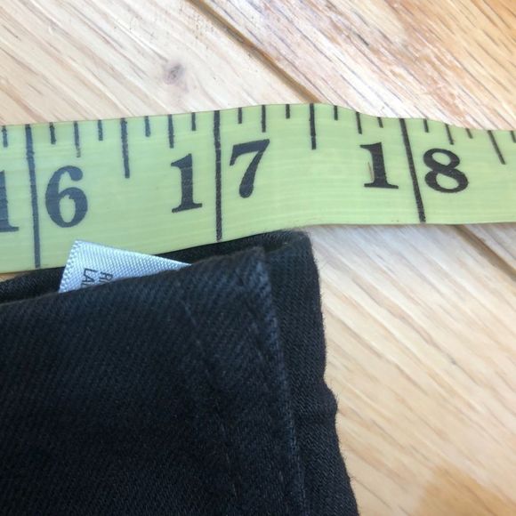 🔴 2 for $25 WILD FABLE Stretch Black Denim Seamed Mini Skirt size 16W - Picture 2 of 6